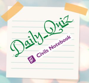 Read more about the article Daily Quiz: 22nd April 2021
